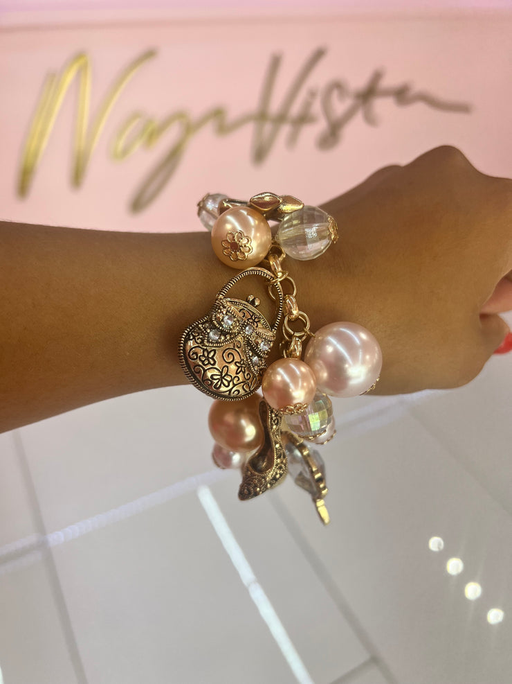 Beauty charm bracelet