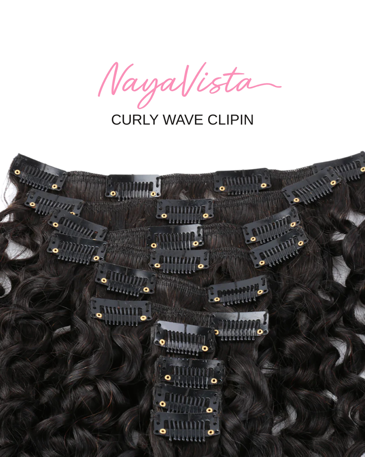 Traditional Curly Wave Clip-in