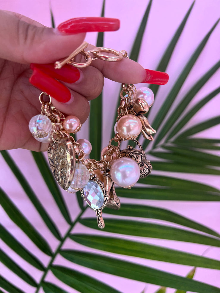 Beauty charm bracelet