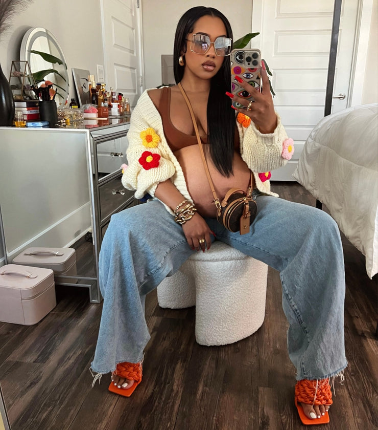 Flower child sweater