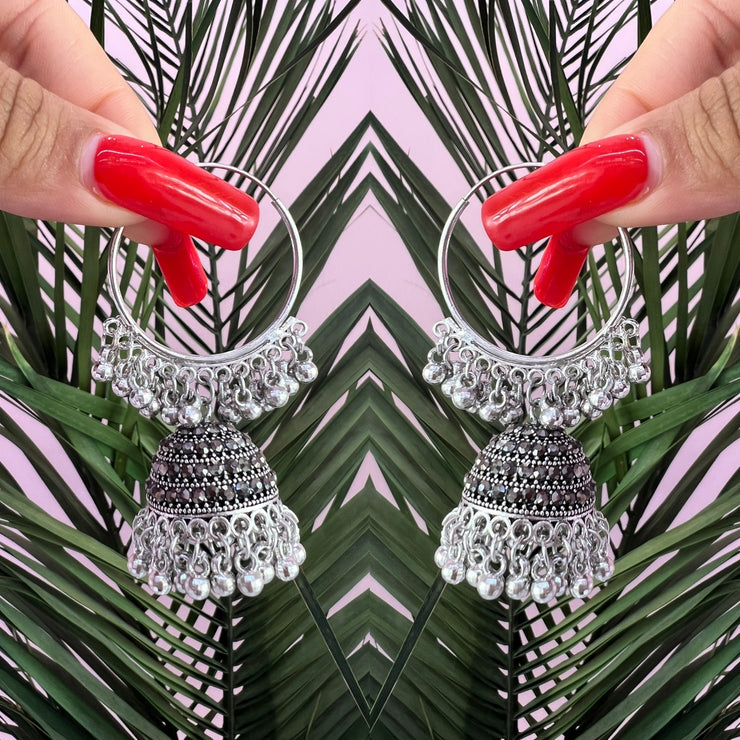 Savoy Hoop Earrings