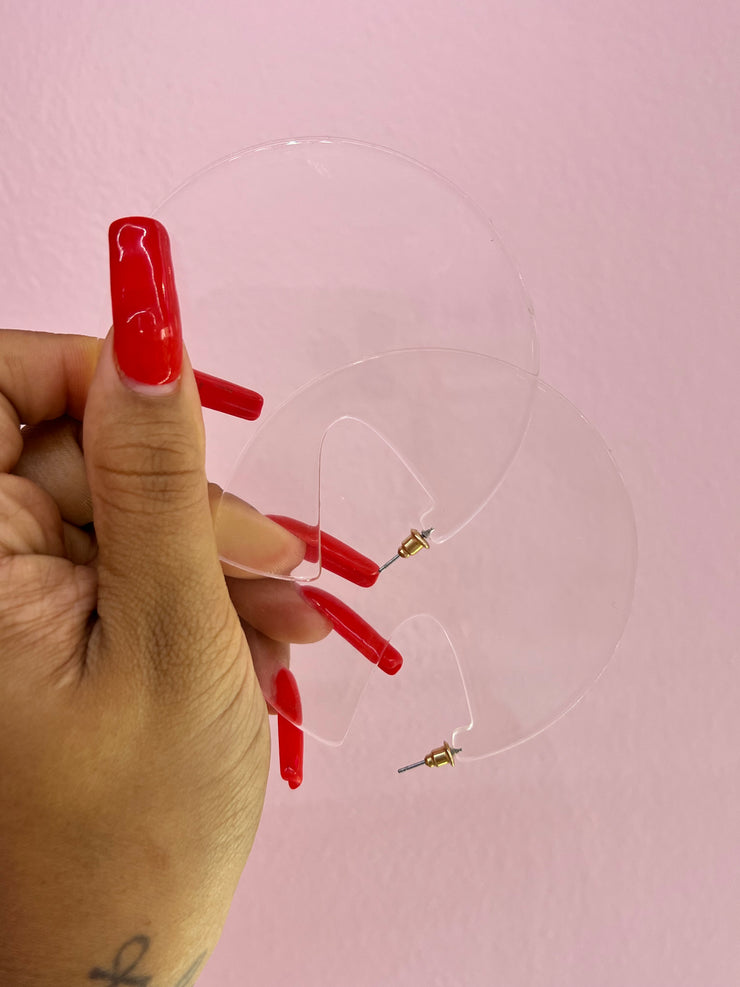 Clear hoops