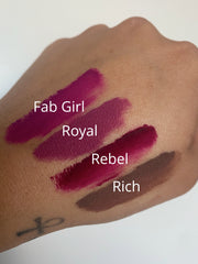 Winter matte lipstick